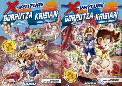 "X-Venture - Gorputza krisian", manga euskaraz!