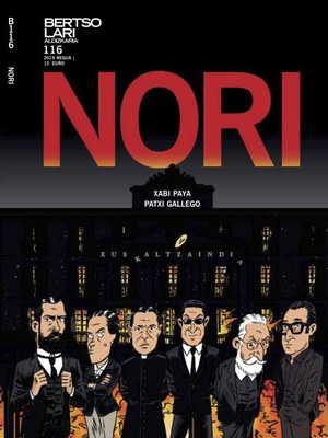 Xabi Paya eta Patxi Gallegoren "Nori" komikia argitaratu du Bertsolari aldizkariak