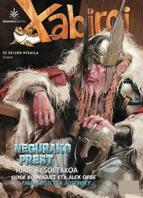 Xabiroiren 25. zenbakia kalean da jada
