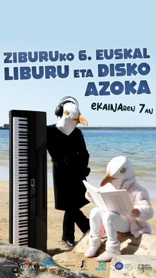 Ziburuko Euskal Liburu eta Disko Azokaren 6. edizioa egingo da larunbat honetan, ekainak 7