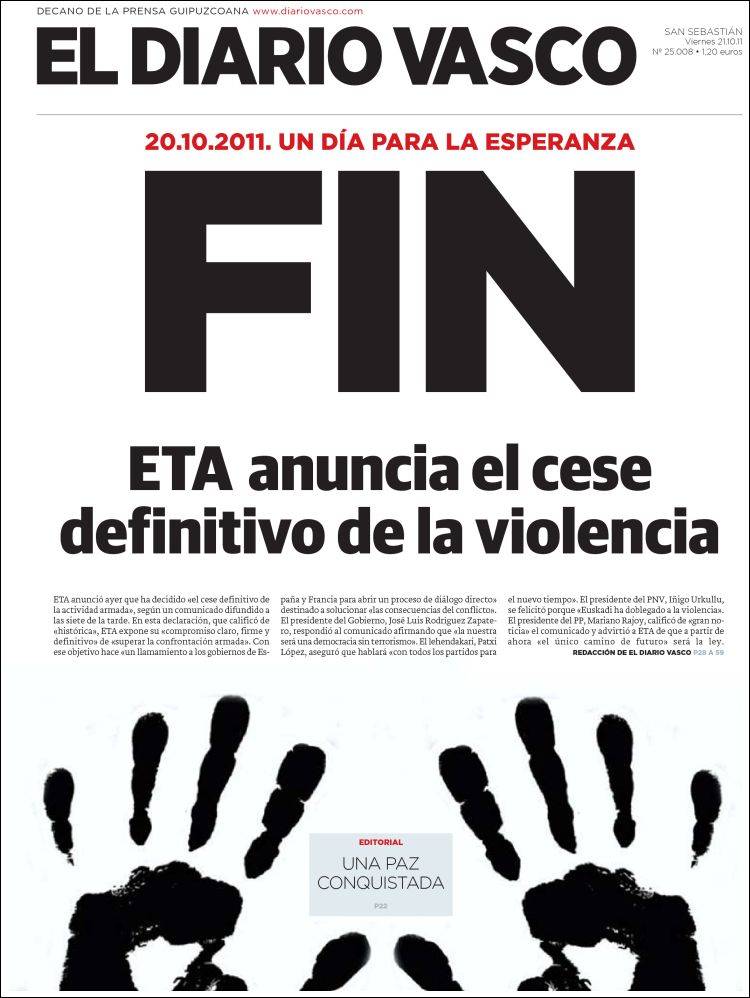 Diario Vasco 21/10/2011