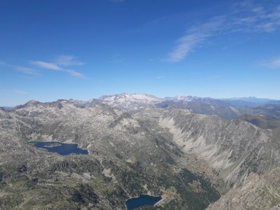 Aneto Montardo gailurretik Aneto Montardo gailurretik