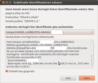Sistemak identifikatu gaitu Sistemak identifikatu gaitu