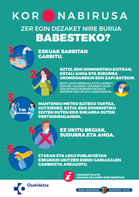 Koronabirusaren aurrean Eibarren hartutako neurriak