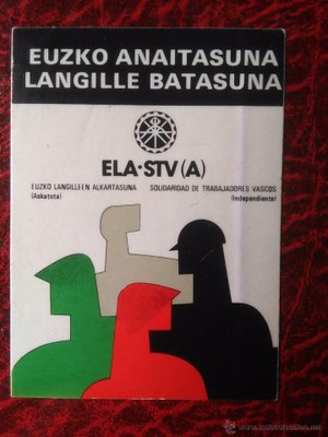 Gure aitaren sindikatu galdua, ELA(a)