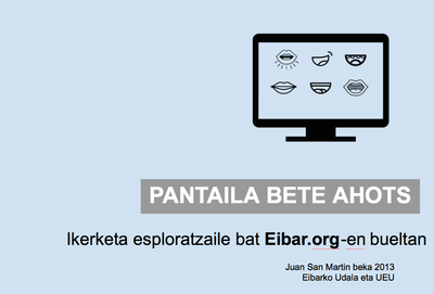 Ikerketaren aurkezpena otsailaren 17an, Portalean