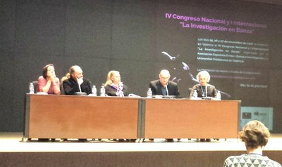 Ikerketa dantzan kongresua Valentzian