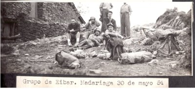 50 hamarkadako espeleologo eibartarrak