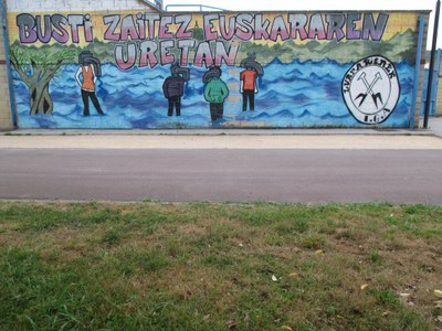 Igorreko graffiti freskua