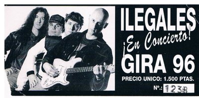 Ilegales taldian kontzertu bat (Punto y Aparte, 1996)