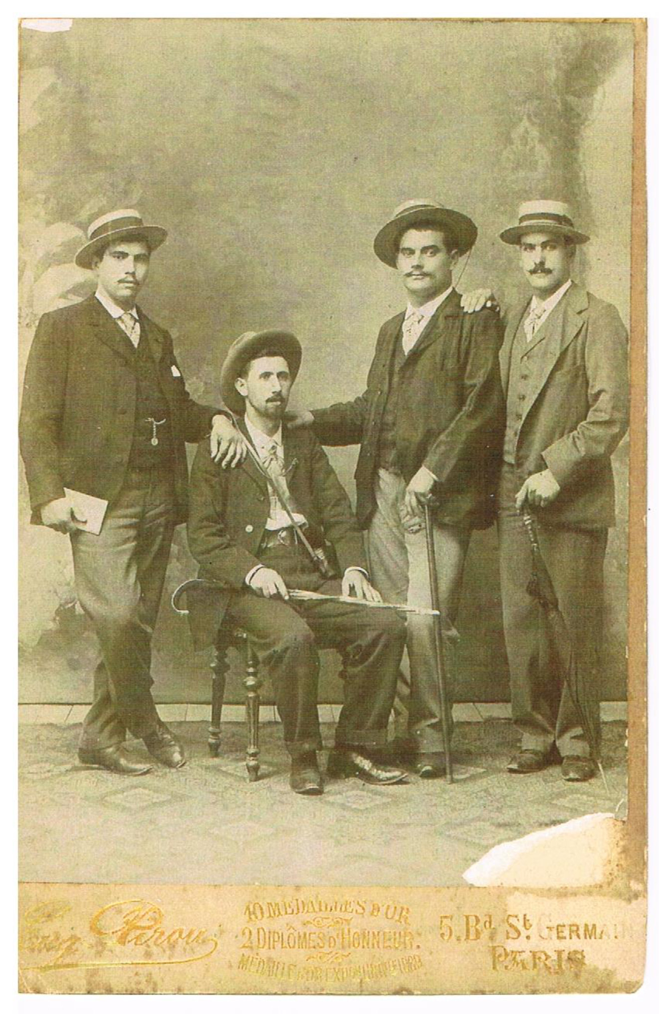 Euskal sozialistak Parisen ca. 1900