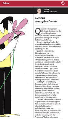 Xabier Mugartzaren artikulua