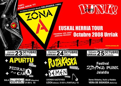 Zona A - Euskal Herria Tour 2008
