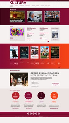 Eibarko udalaren kultur eskaintza, gune bakarrean