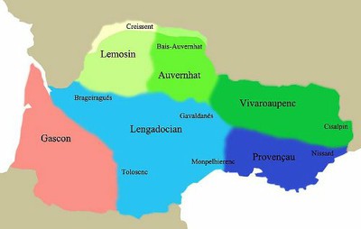Okzitanieraren dialektoak Okzitanieraren dialektoak