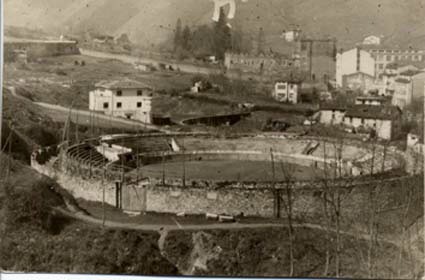 Eibarko zezen-plaza 1910