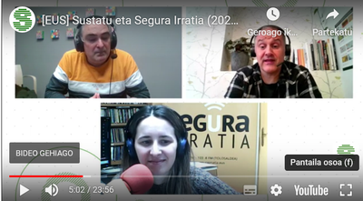 Ornitologiaren eta txorizaleon APP batzuen inguruan barriketan Twitch bidez, Sustatun eta Seguru Irratian