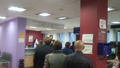 Osakidetzako harrera guneak, izebergaren punta zorrotza